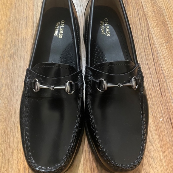 G.H. BASS AND CO WOMENS LIANNA BIT SUPER LUG WEEJUNS LOAFER SIZE 9 NWOT - Picture 2 of 6